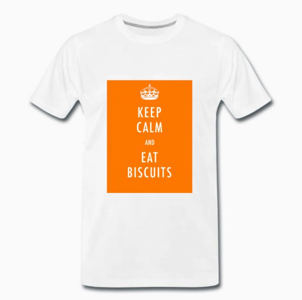KeepCalm and Eat Biscuits T-Shirt