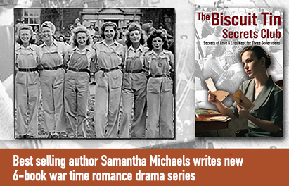 The Secret’s Out! Samantha Michaels New 6-Book Wartime Drama Series